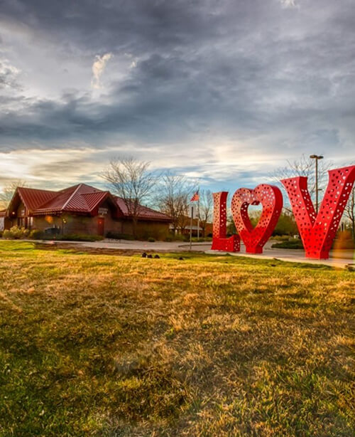 Loveland Love Sculpture